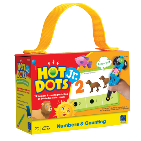 EDUCATIONAL INSIGHTS Numbers And Counting Hot Dots® Jr. Card Set 2353